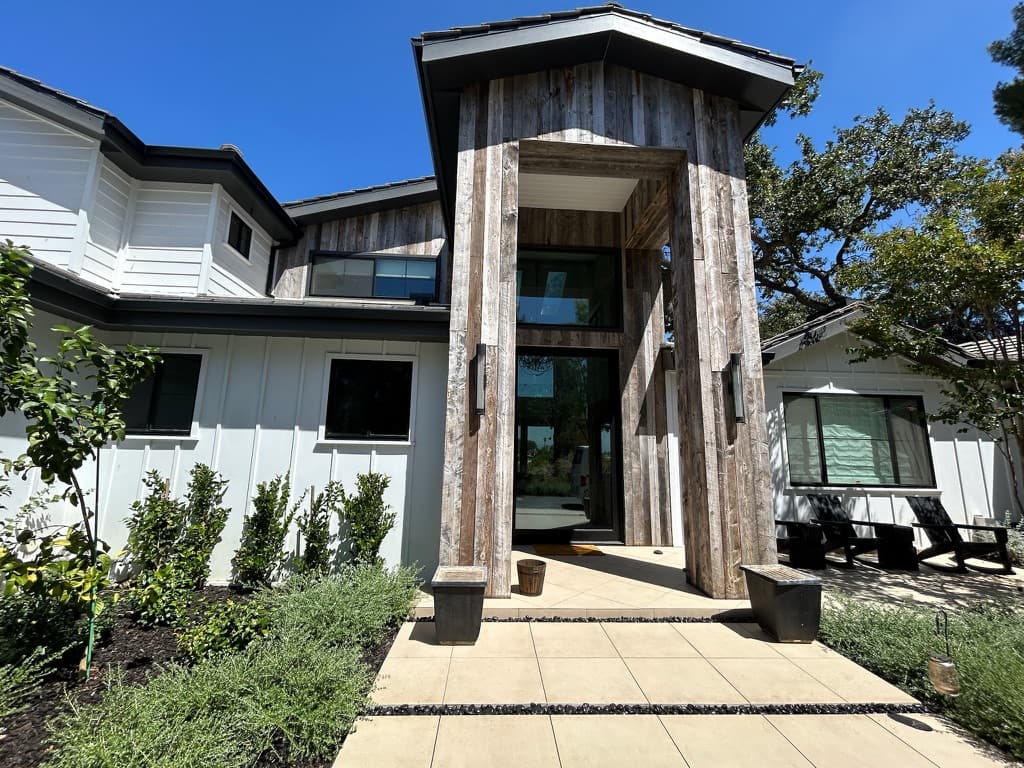 Rustic Modern Entry