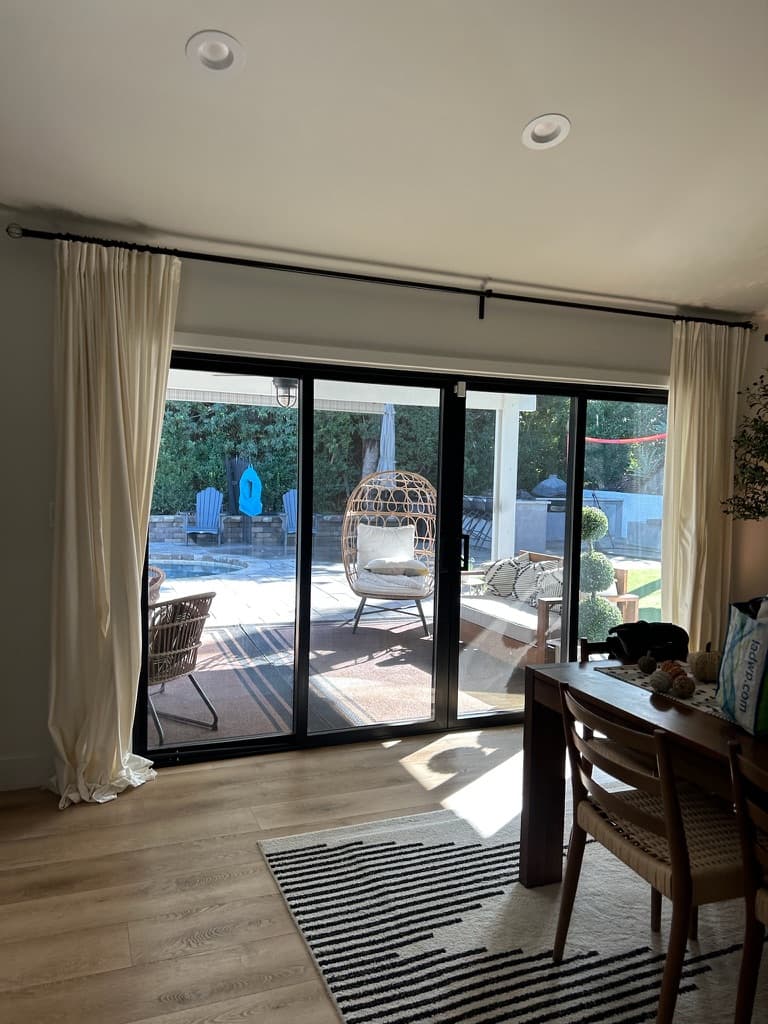 Poolside Sliding Doors